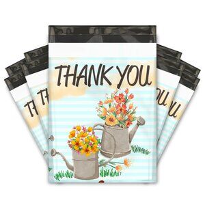 25 10x13 Watering Can Poly Mailers Shipping Envelopess